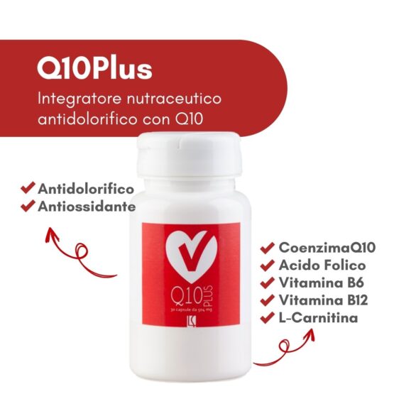 Q10Plus - Integratore antidolorifico con Q10