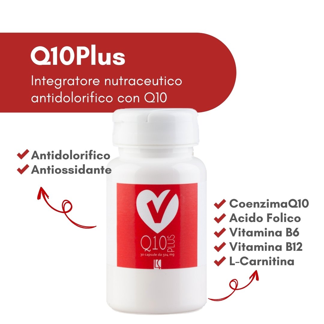 Q10Plus - Integratore antidolorifico con Q10